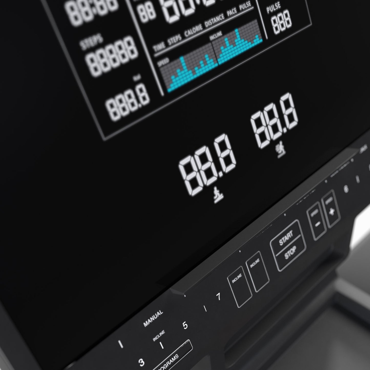 Trotadora Dreamline T3 18 km/h Inclinación Automática