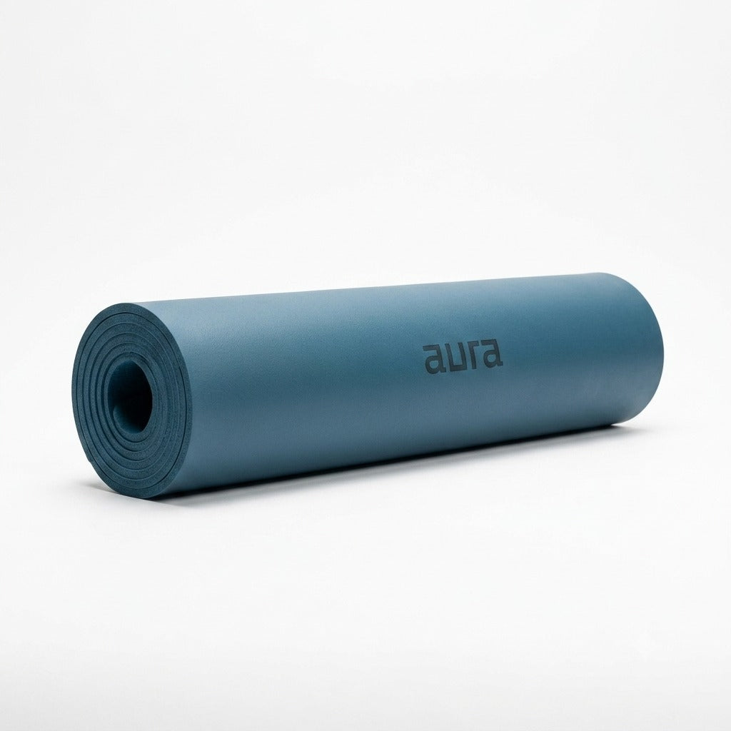 Mat de Yoga Profesional Aura Azul