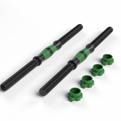 Set Mancuernas Green 3 en 1  Fitmax 40 Kg PVC