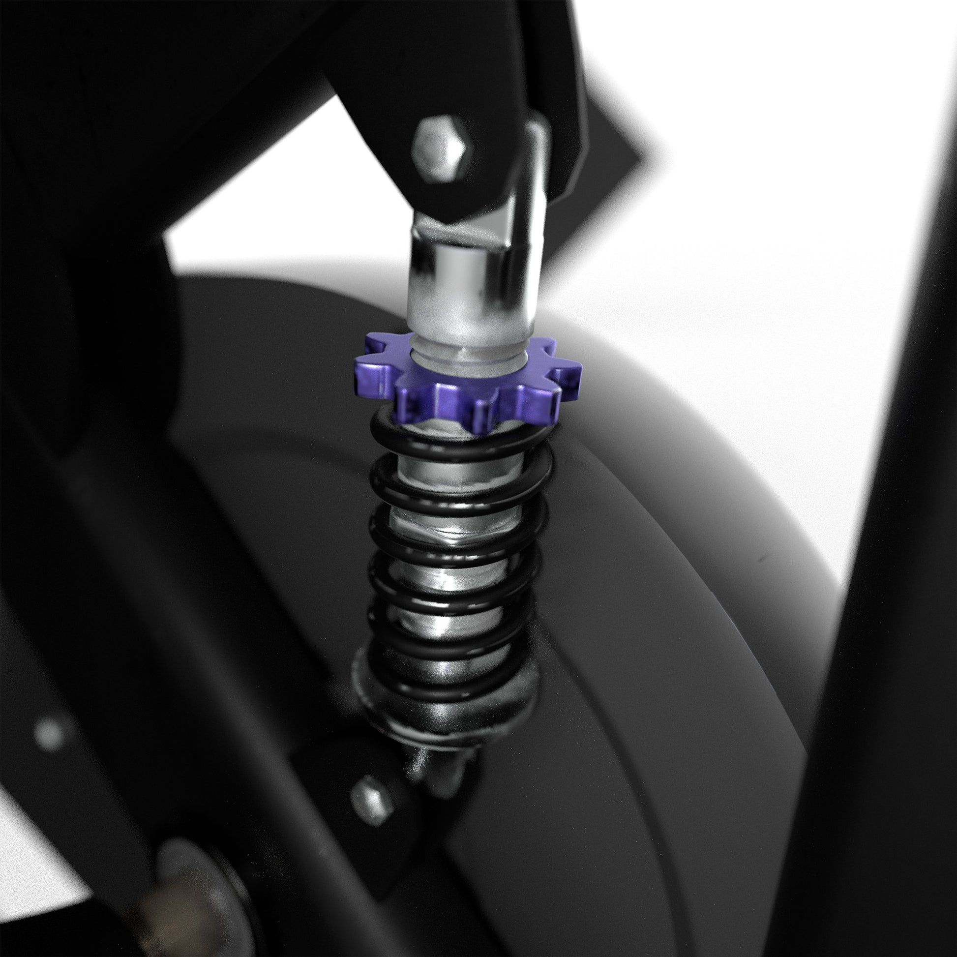 Bicicleta de Spinning Ten Series X4000 Amortiguador foto vista