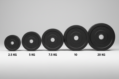 Discos Preolímpicos con Agarre (2.5 kg a 20 KG) Ten Series