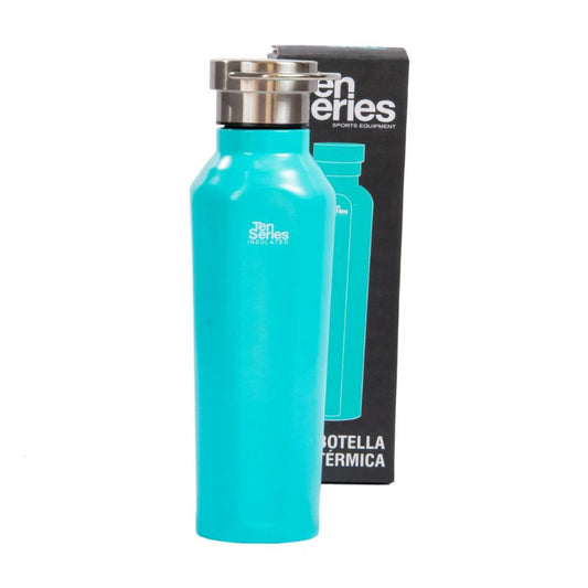 BOTELLA ACERO DOBLE VERDE