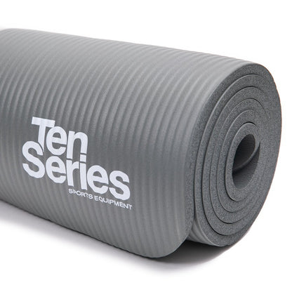 MAT DE YOGA Y ENTRENAMIENTO GRIS TEN SERIES