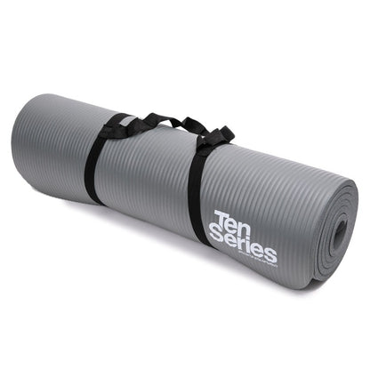 MAT DE YOGA Y ENTRENAMIENTO GRIS TEN SERIES